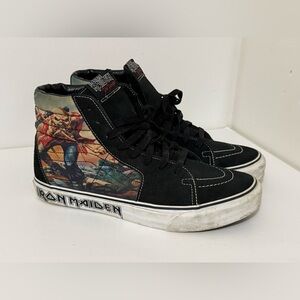 Iron Maiden Vans High Top Circa 2008 “The Trooper” - Size Mens 10